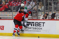 The towering defenseman combines physicality with skills at both ends of the rink - Source: Imagn